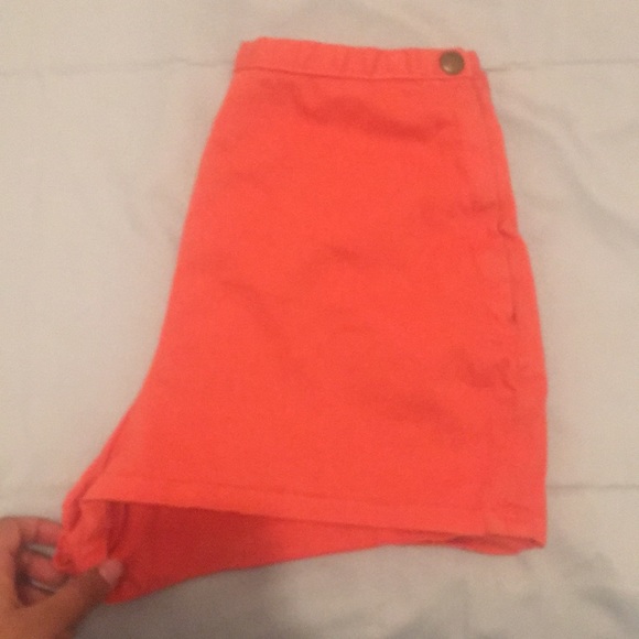 Denim light orange shorts from American Apparel - Picture 4 of 8